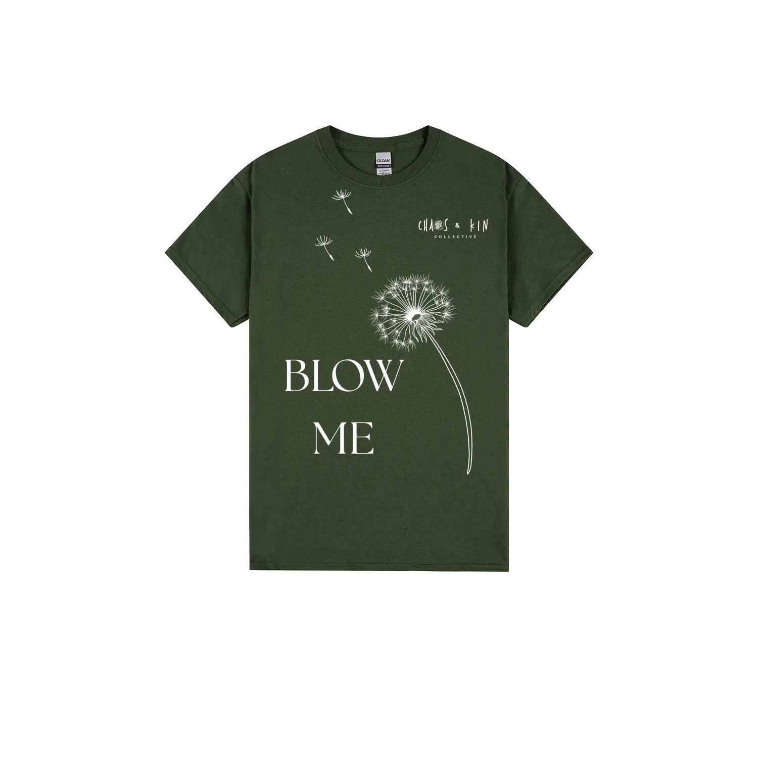 Forest Green front flat lay