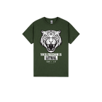 Forest Green front flat lay