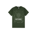 Forest Green front flat lay