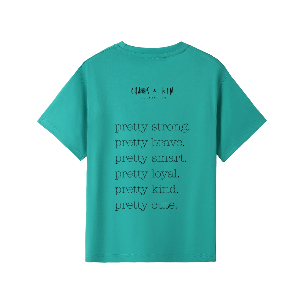 Fruit Green back flat lay