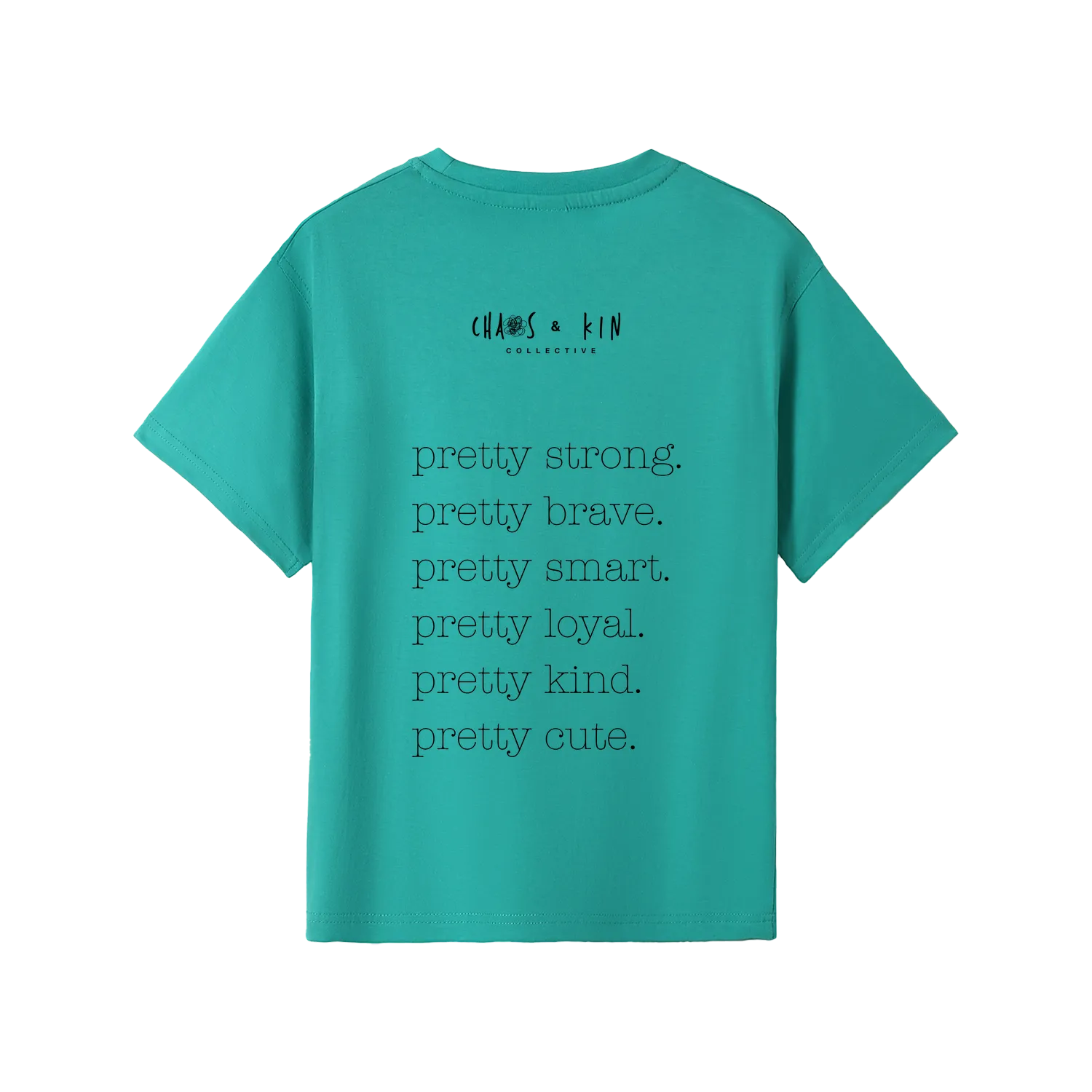 Fruit Green back flat lay