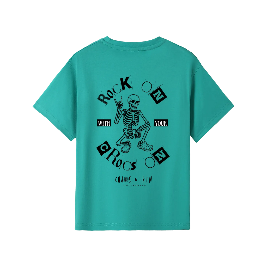 Fruit Green back flat lay