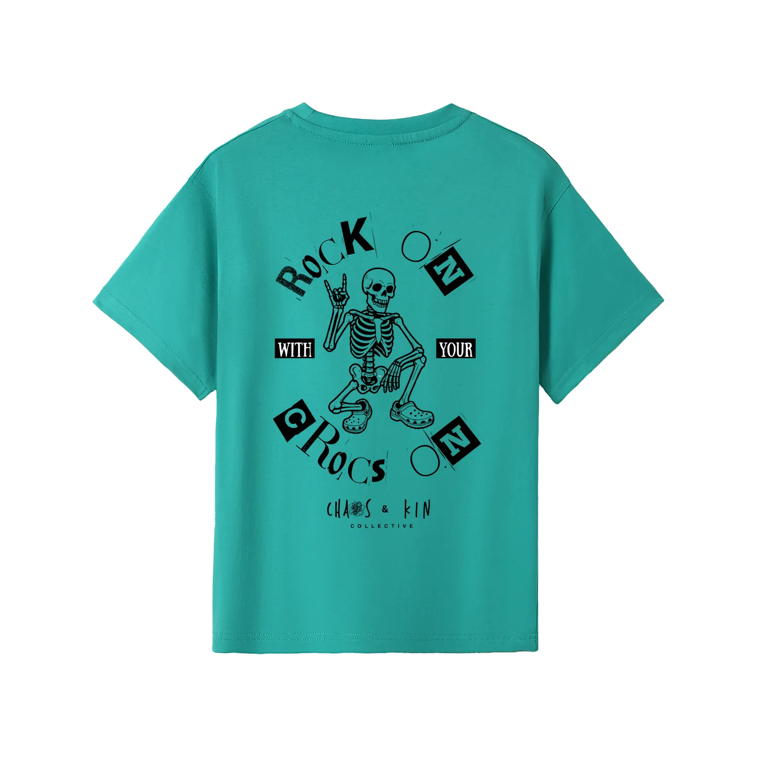Fruit Green back flat lay