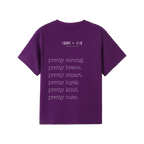 Fuchsia back flat lay