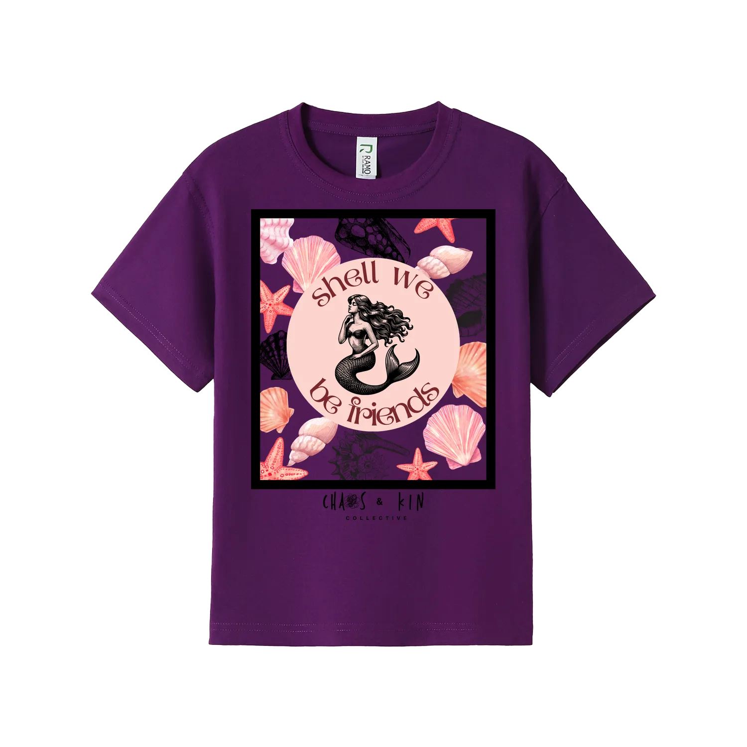 Fuchsia front flat lay