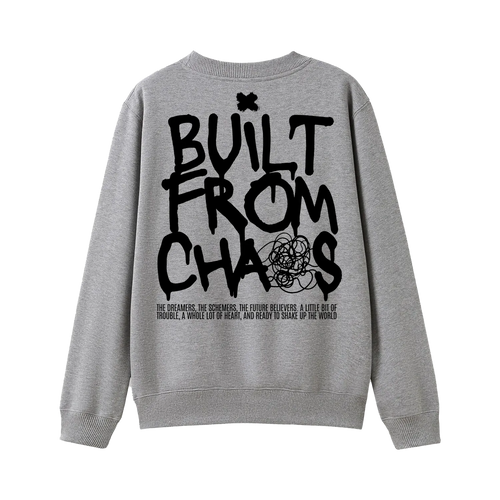 Grey Marle back flat lay