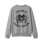Grey Marle back flat lay