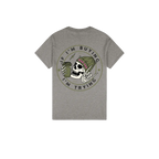 Heather Graphite back flat lay