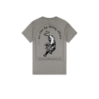 Heather Graphite back flat lay