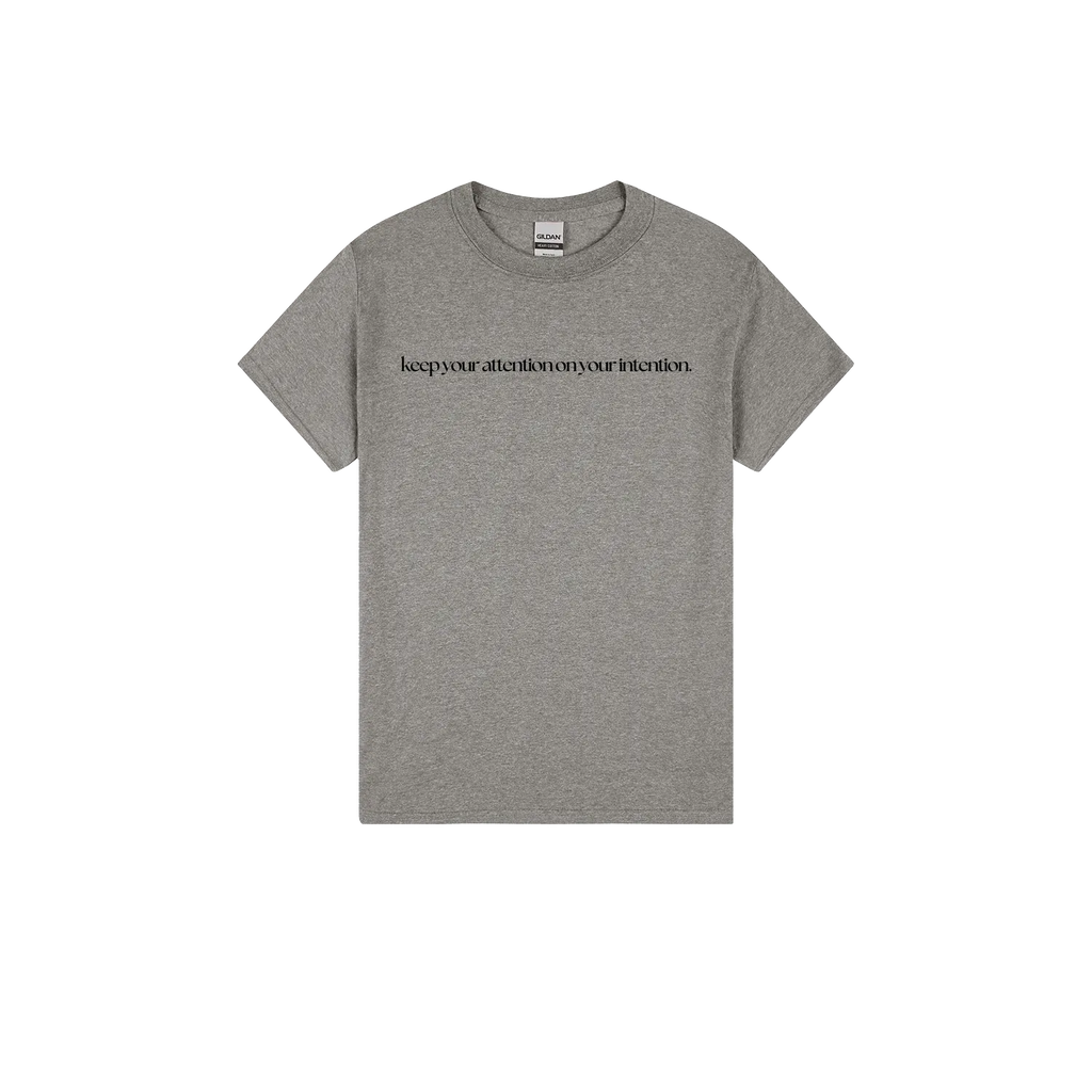 Heather Graphite front flat lay