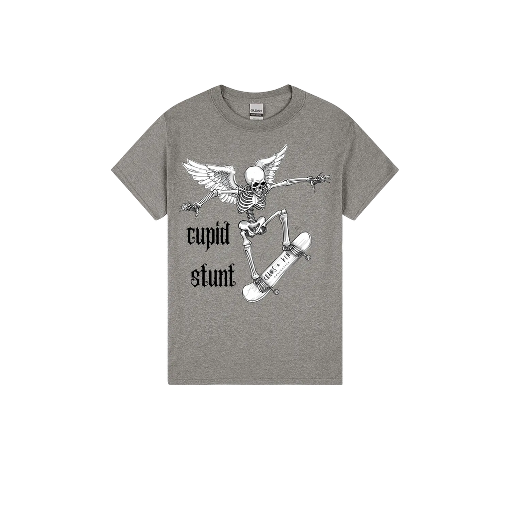 Heather Graphite front flat lay