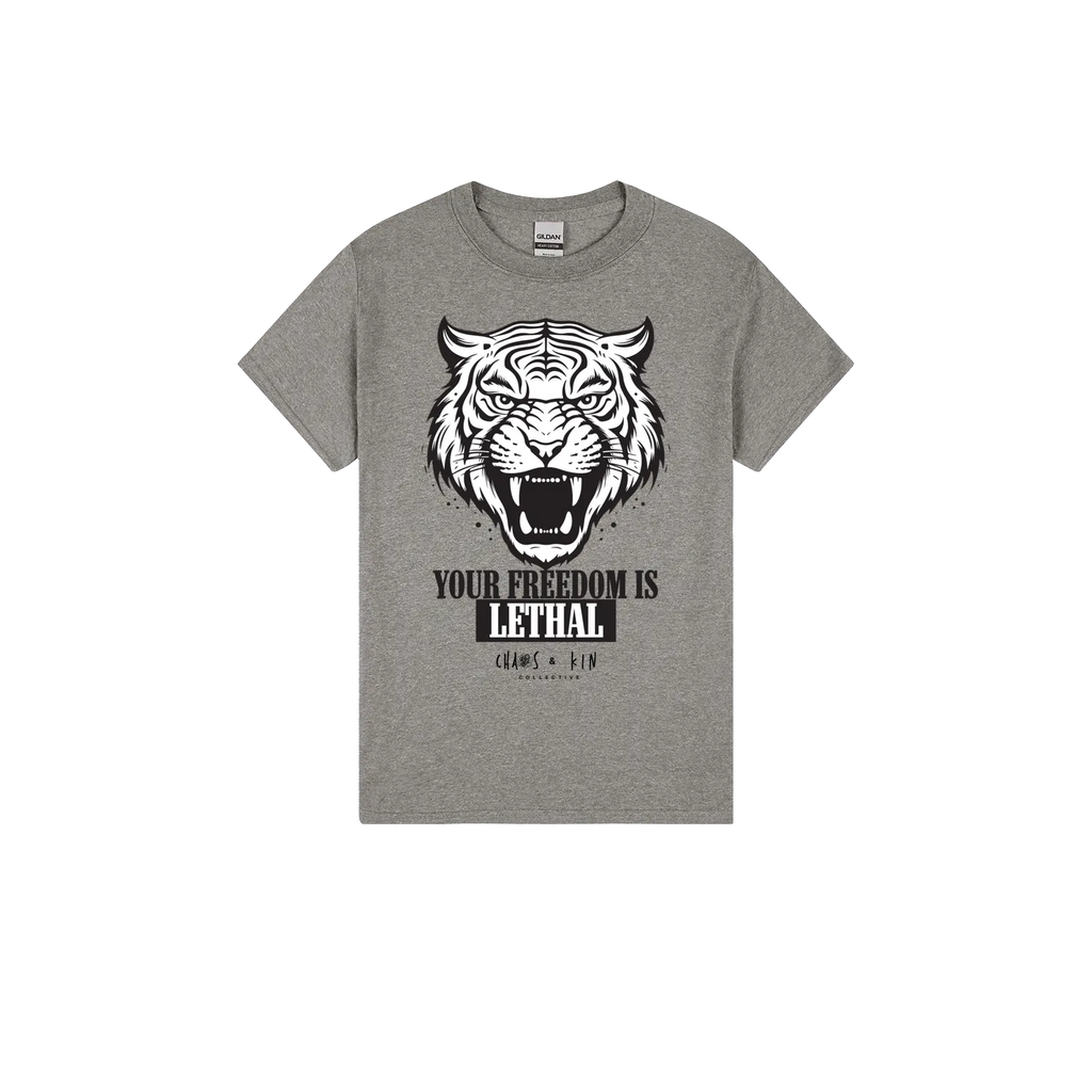 Heather Graphite front flat lay