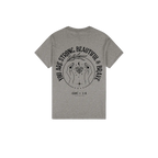 Heather Graphite back flat lay