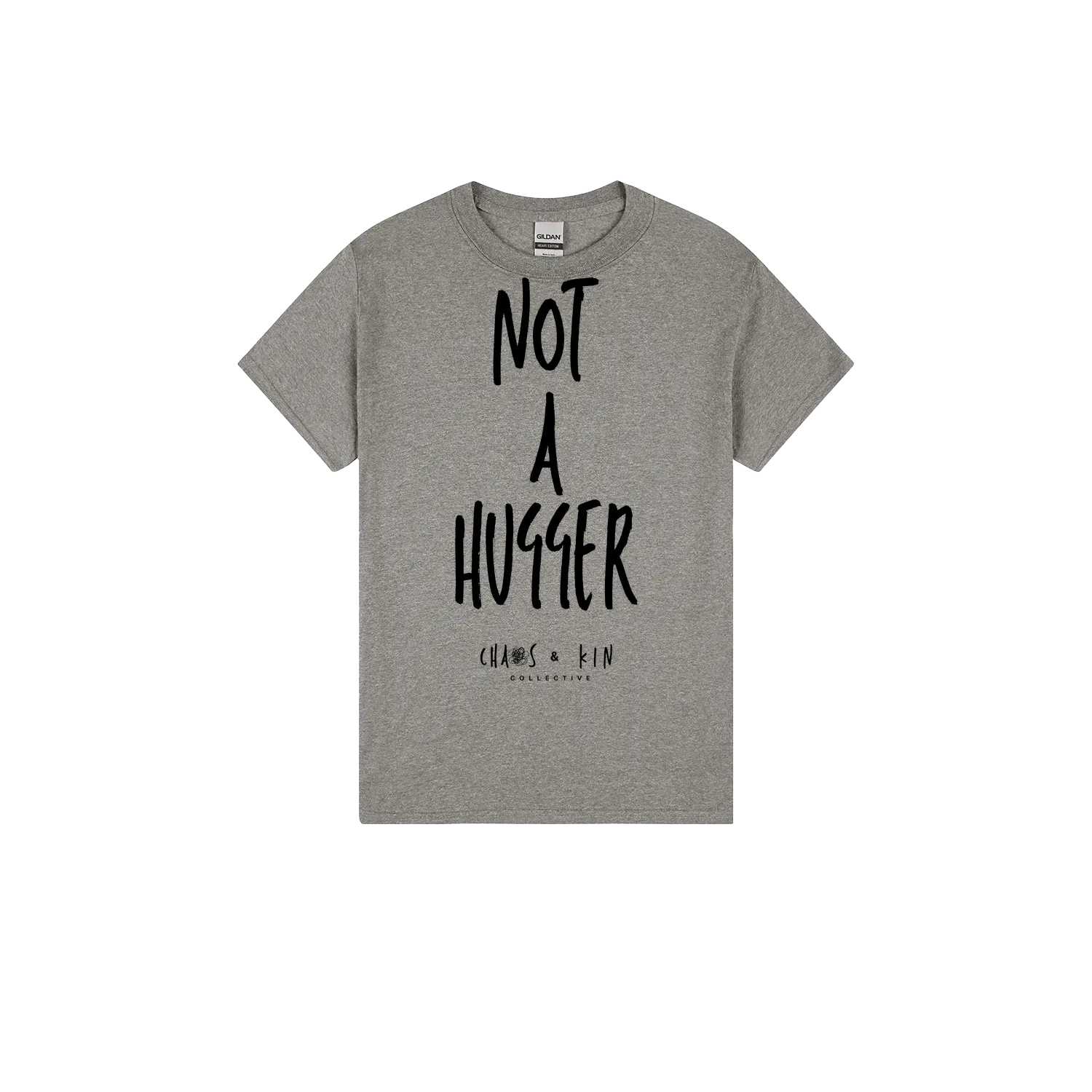 Heather Graphite front flat lay
