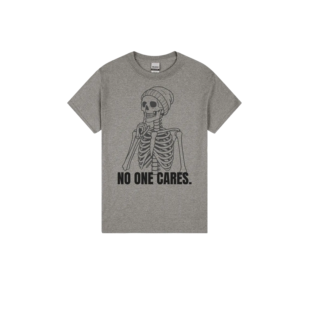 Heather Graphite front flat lay