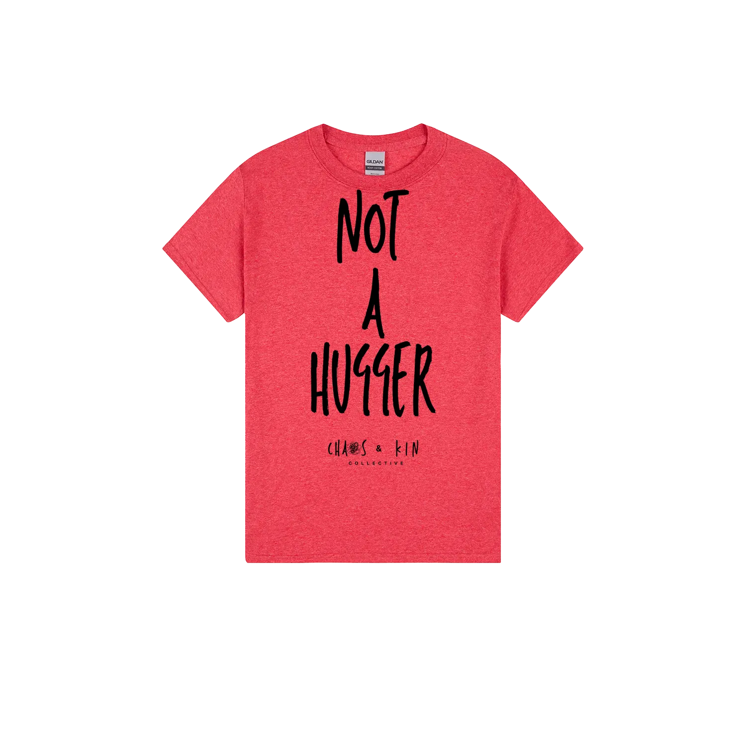 Heather Red front flat lay