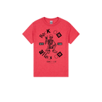 Heather Red front flat lay