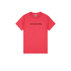 Heather Red front flat lay