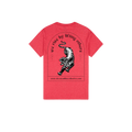 Heather Red back flat lay