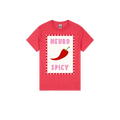 Heather Red front flat lay