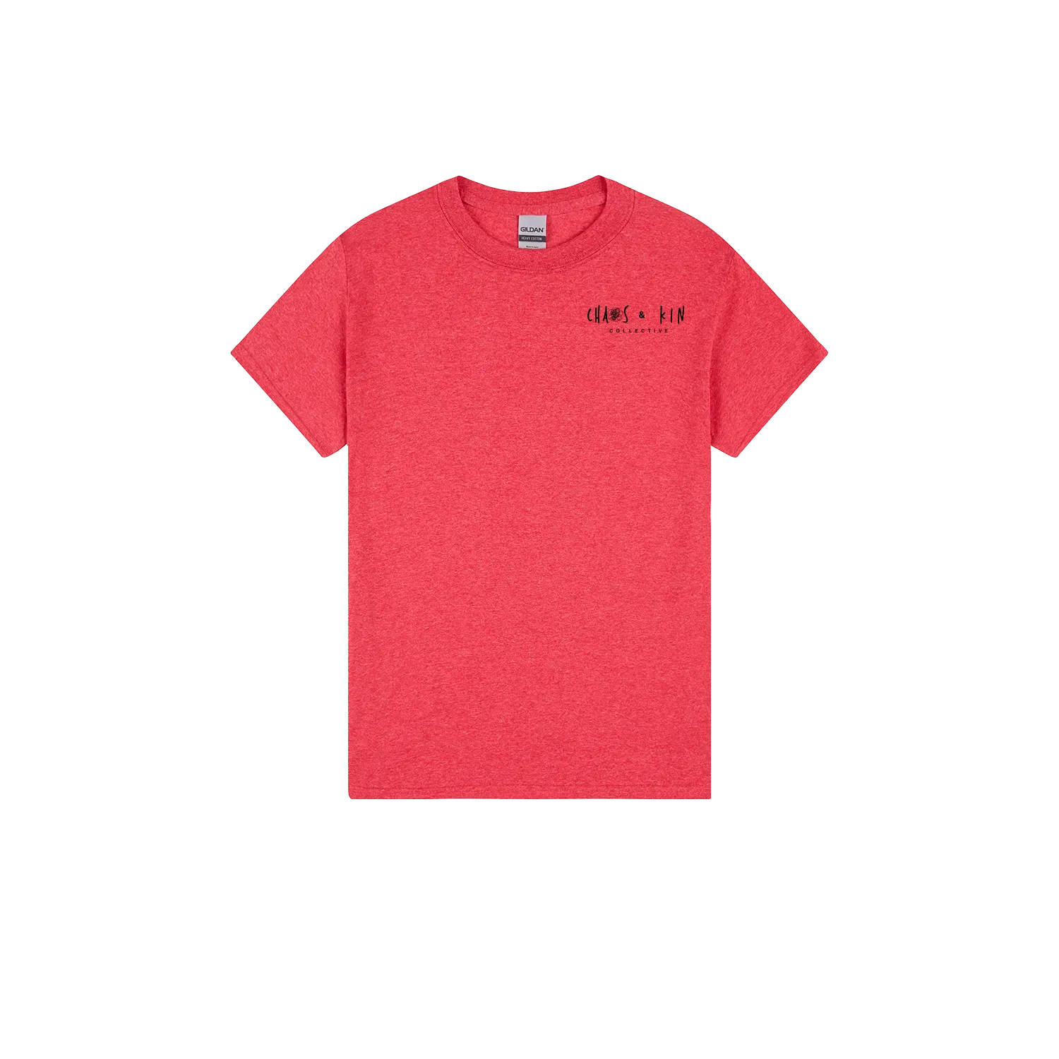 Heather Red front flat lay