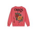 Heather Sport Scarlet Red back flat lay