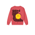 Heather Sport Scarlet Red back flat lay