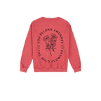 Heather Sport Scarlet Red back flat lay