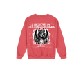 Heather Sport Scarlet Red back flat lay