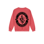 Heather Sport Scarlet Red back flat lay