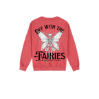 Heather Sport Scarlet Red back flat lay