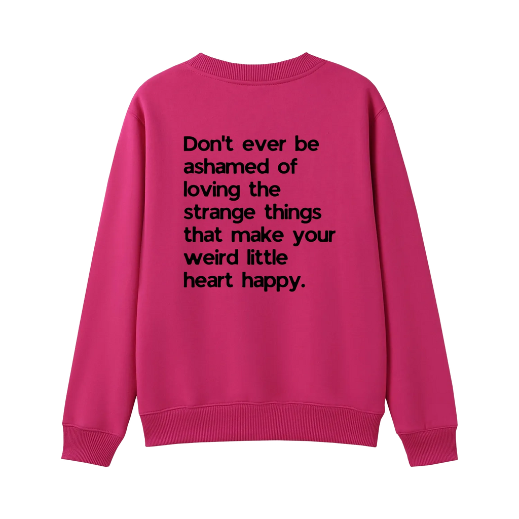Hot Pink back flat lay