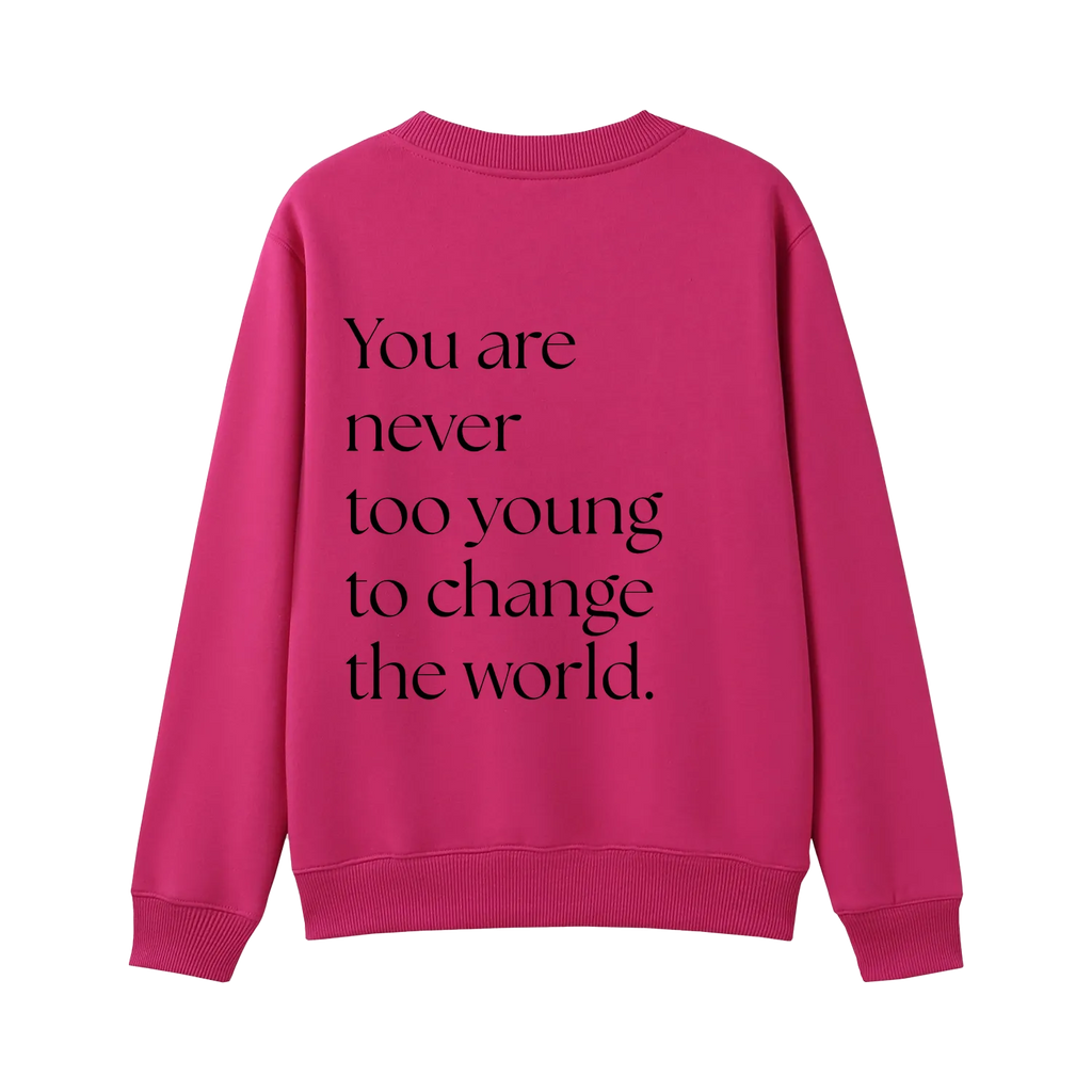 Hot Pink back flat lay