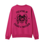 Hot Pink back flat lay