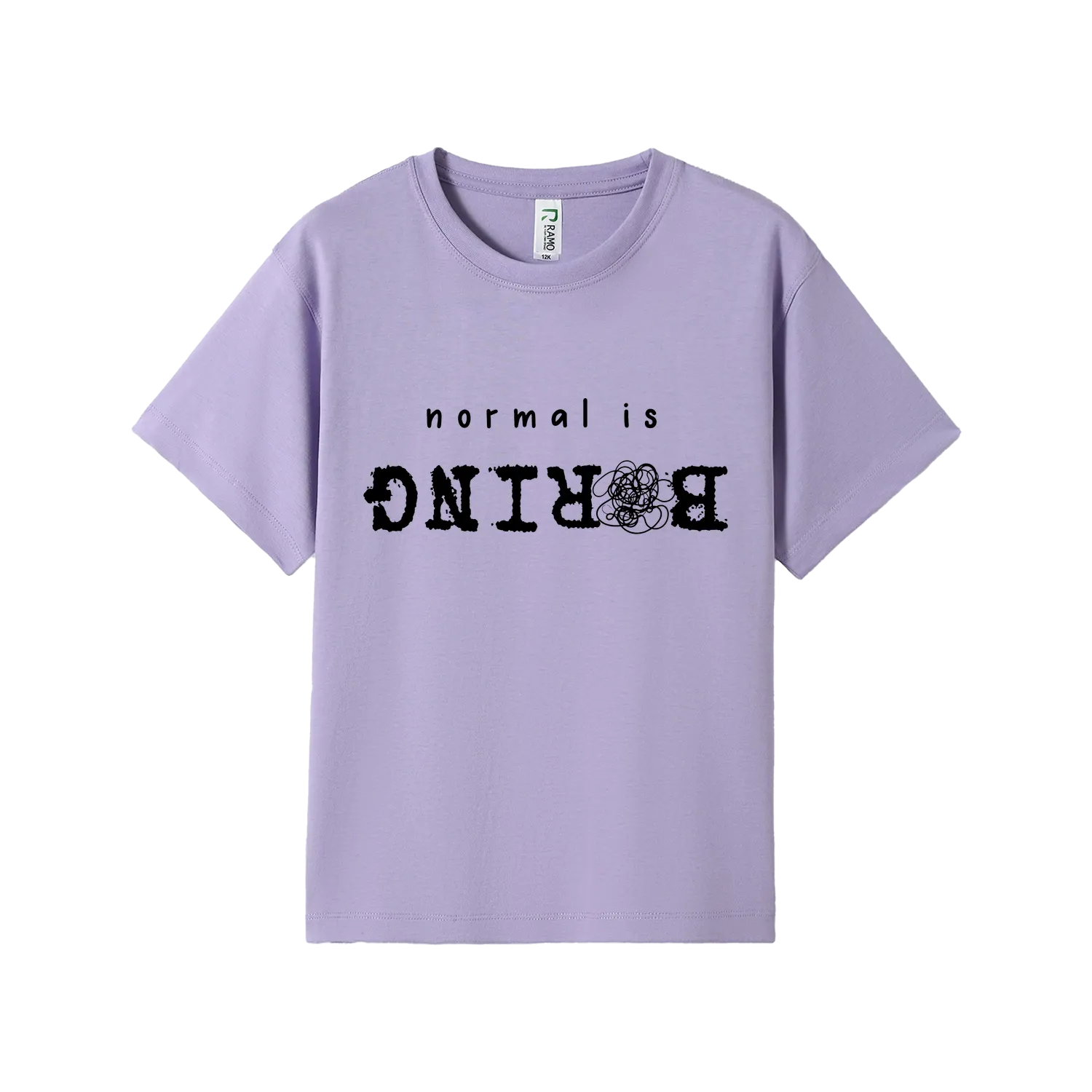 Lavender front flat lay