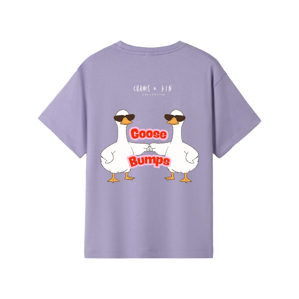 Lavender back flat lay