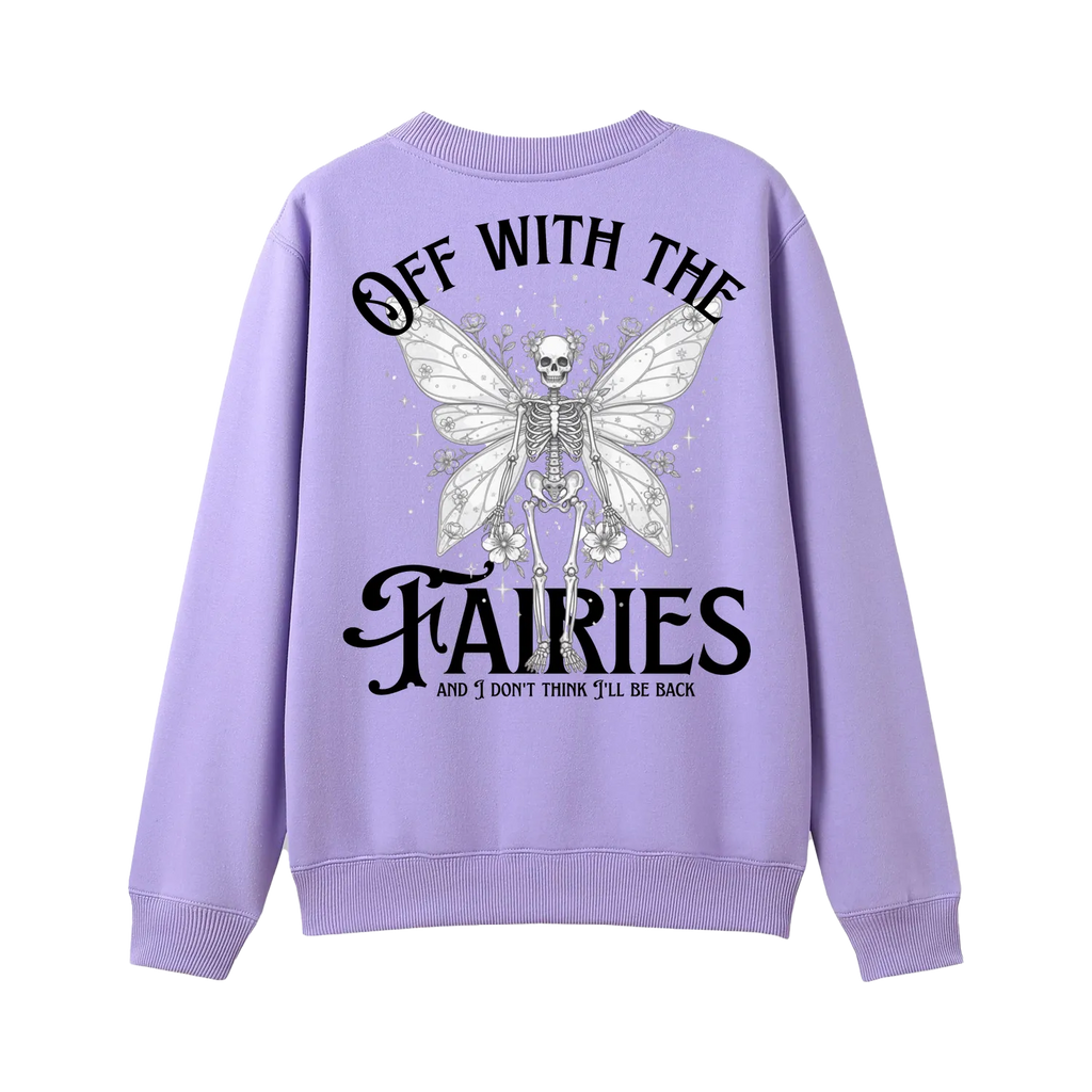 Lavender back flat lay
