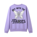 Lavender back flat lay