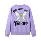 Lavender back flat lay