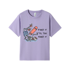 Lavender front flat lay