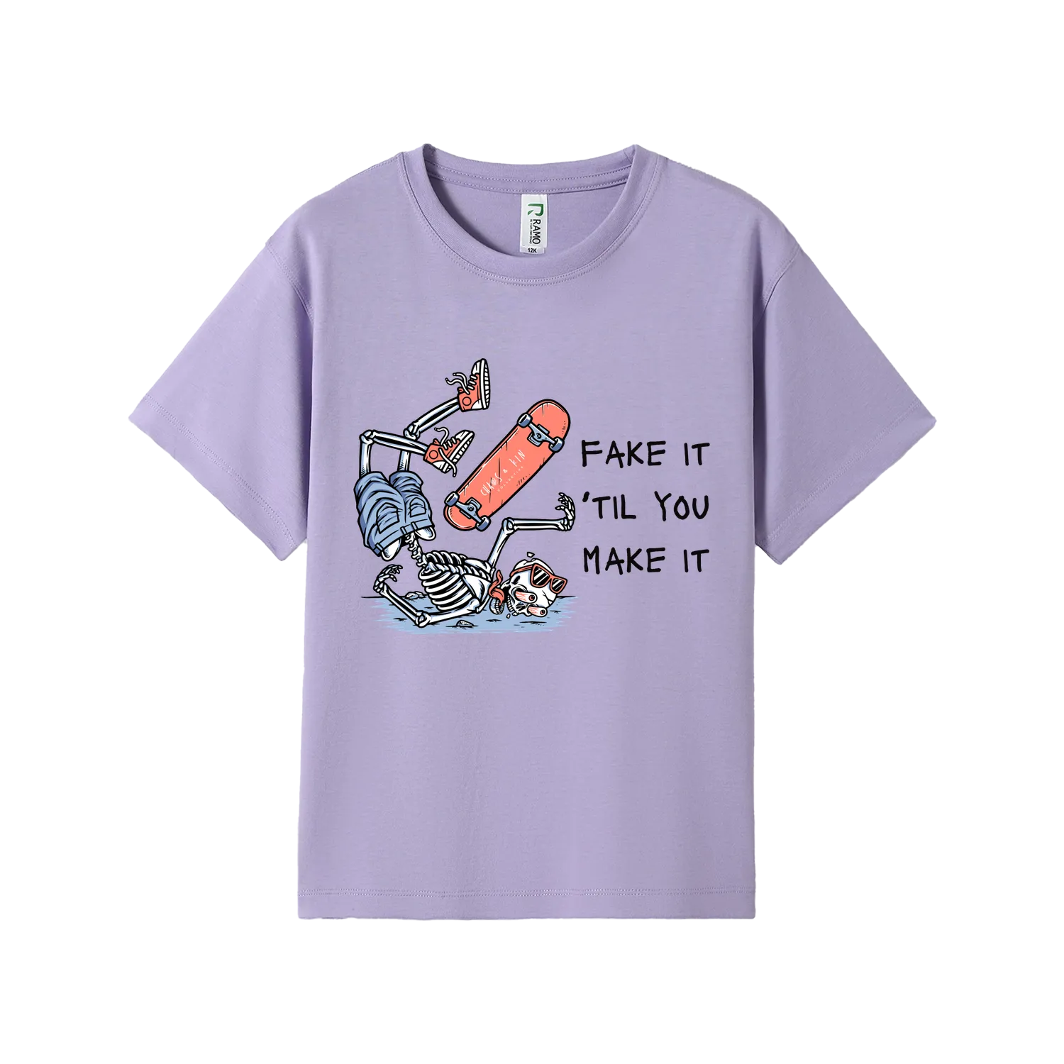 Lavender front flat lay