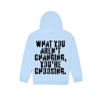 Light Blue back flat lay