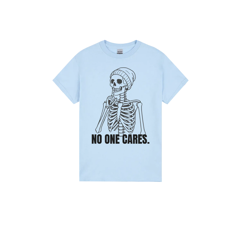 Light Blue front flat lay