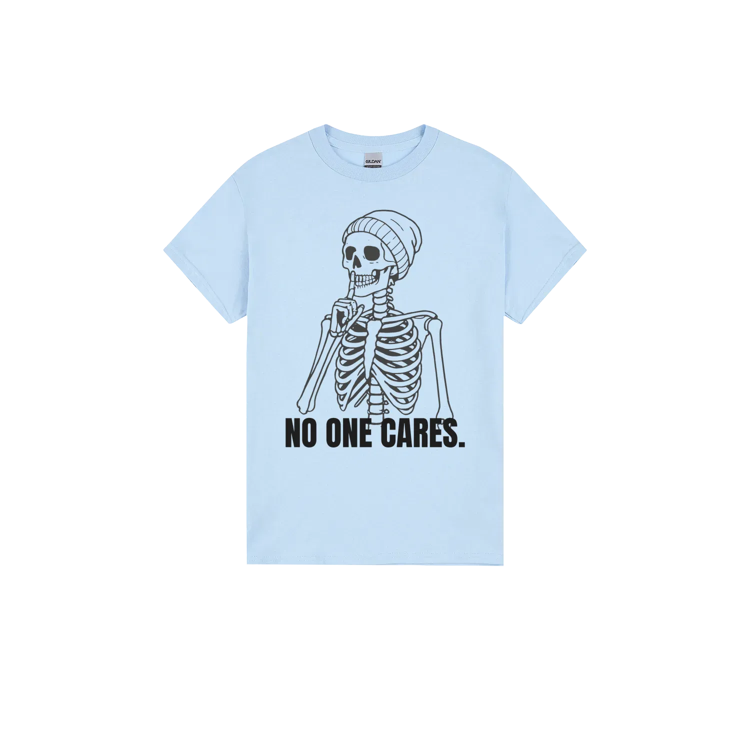 Light Blue front flat lay