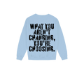 Light Blue back flat lay