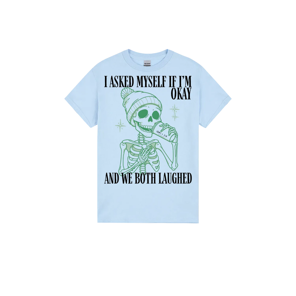 Light Blue front flat lay