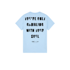 Light Blue back flat lay