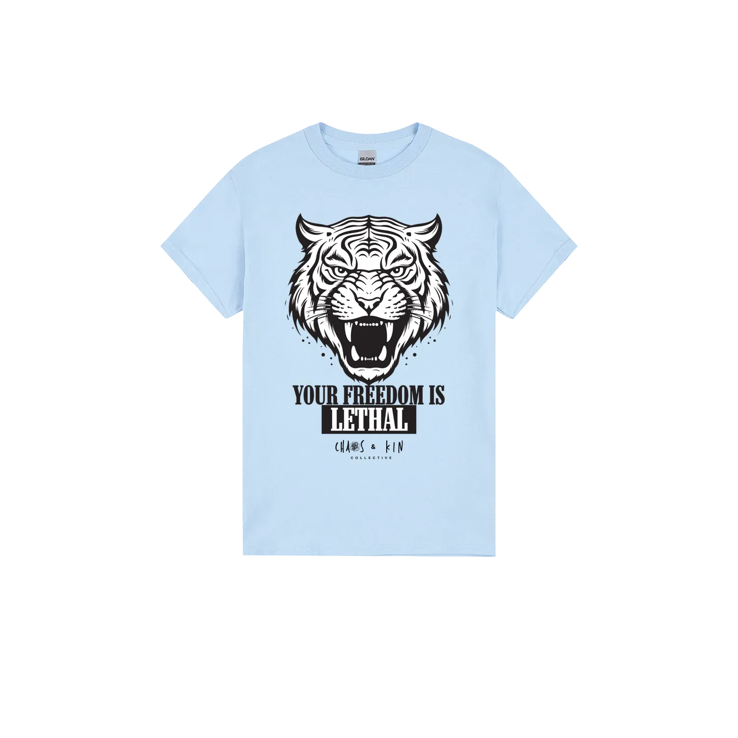 Light Blue front flat lay