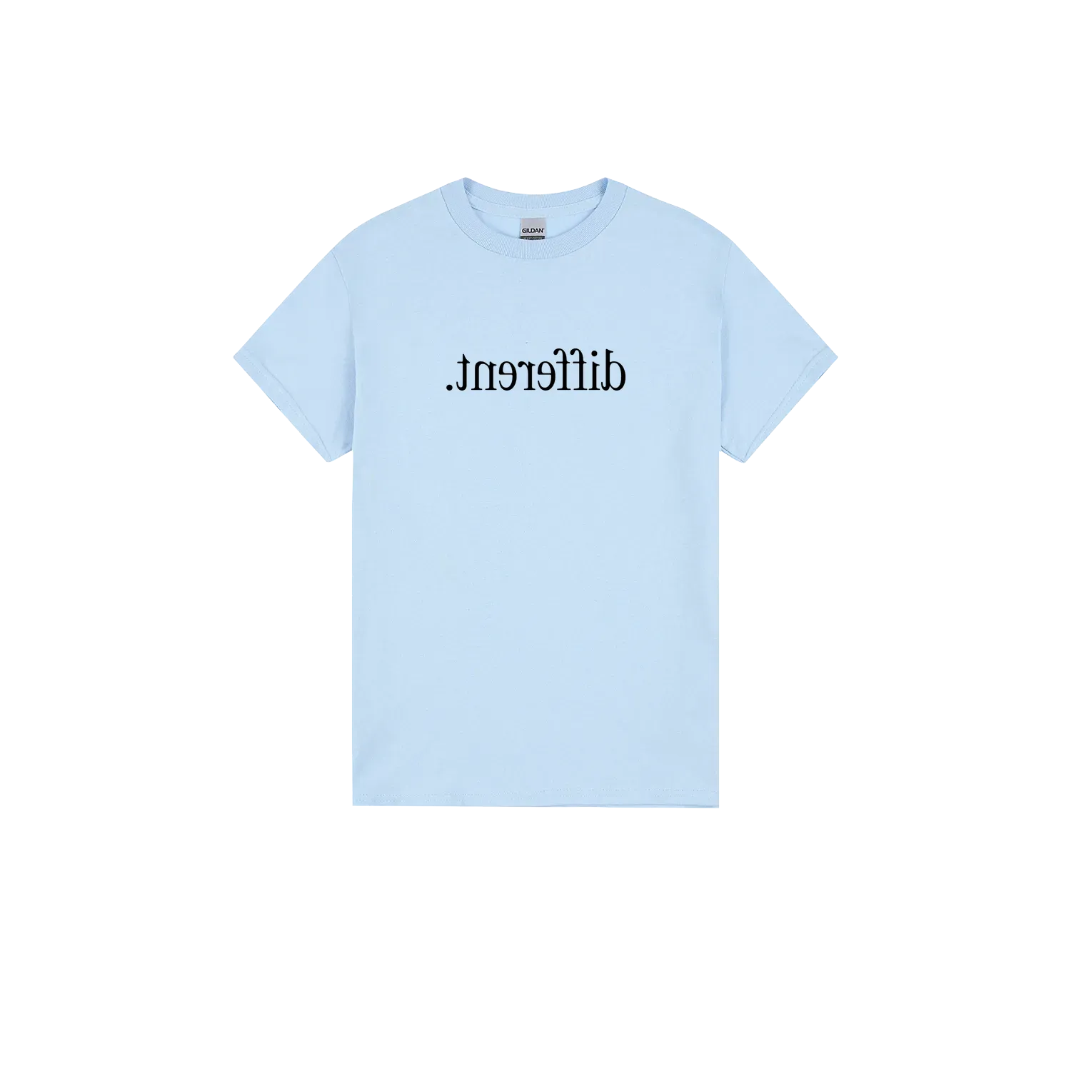 Light Blue front flat lay