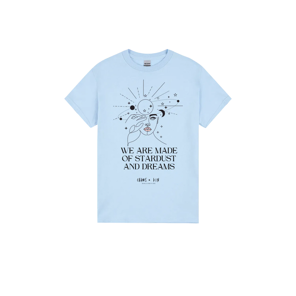 Light Blue front flat lay